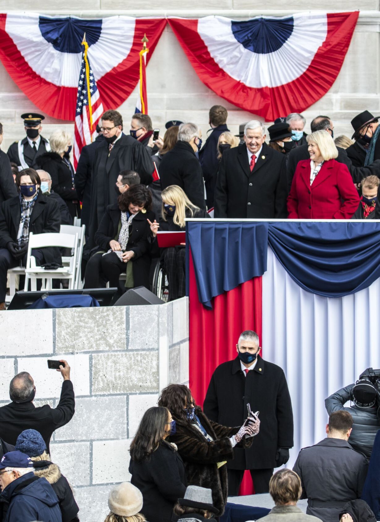 Governor Parson sworn in at Bicentennial Inauguration